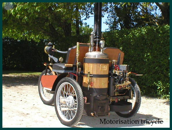 Motorisation tricycle